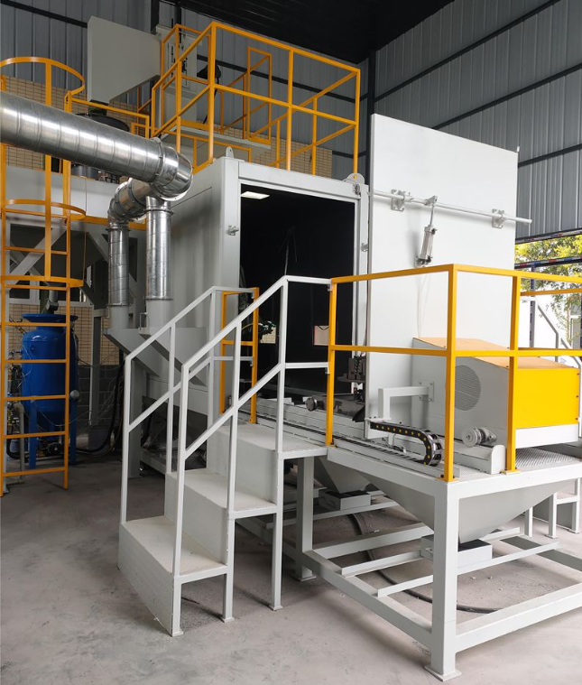 龙岩全自动喷砂机 实现无人化高效生产