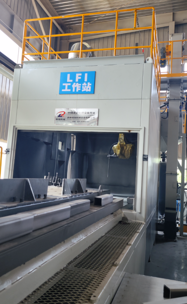 龙岩喷砂机自动化改造 提升生产线产能