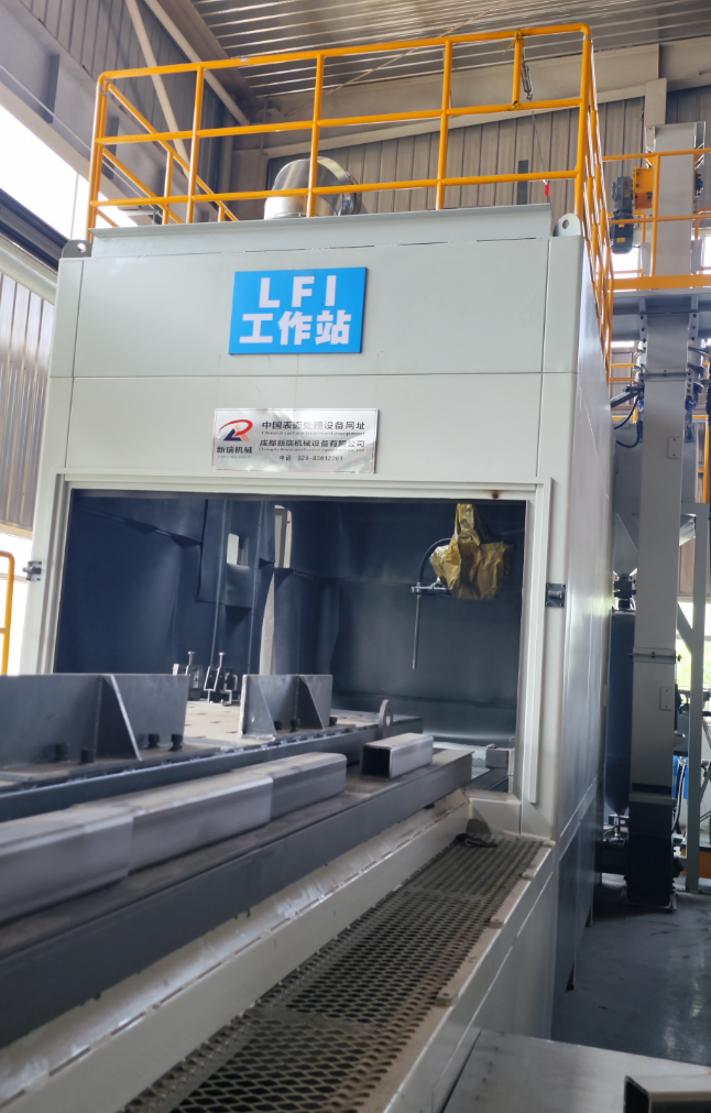 龙岩大口径喷砂机 适合大型工件处理